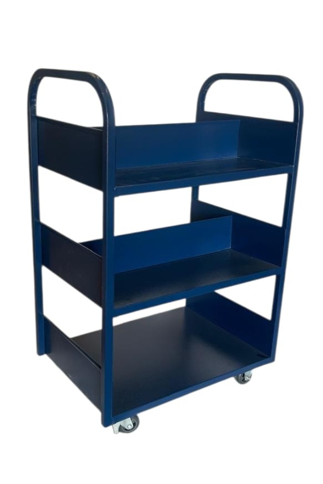 Carrinho de Aço para Livros - Imagem 3