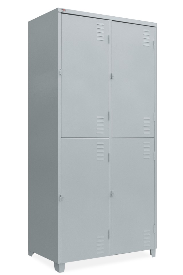 Roupeiro de Aço 04 Portas Grandes Insalubre