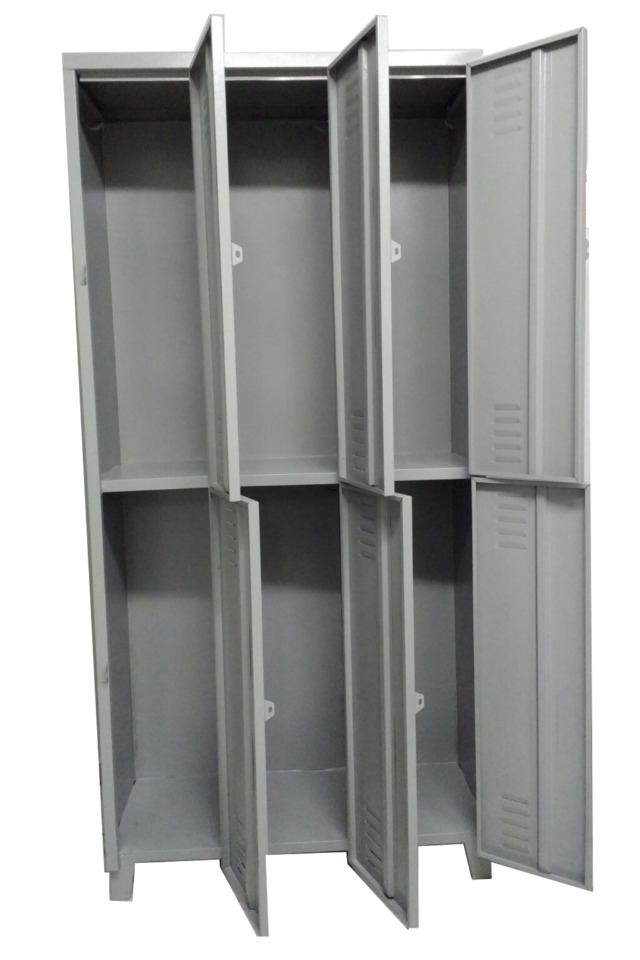 Roupeiro de Aço 06 Portas Grandes - Imagem 2