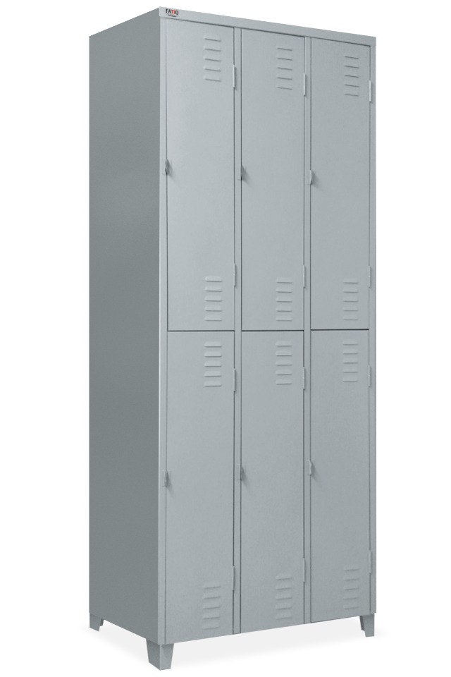 Roupeiro de Aço 06 Portas Grandes