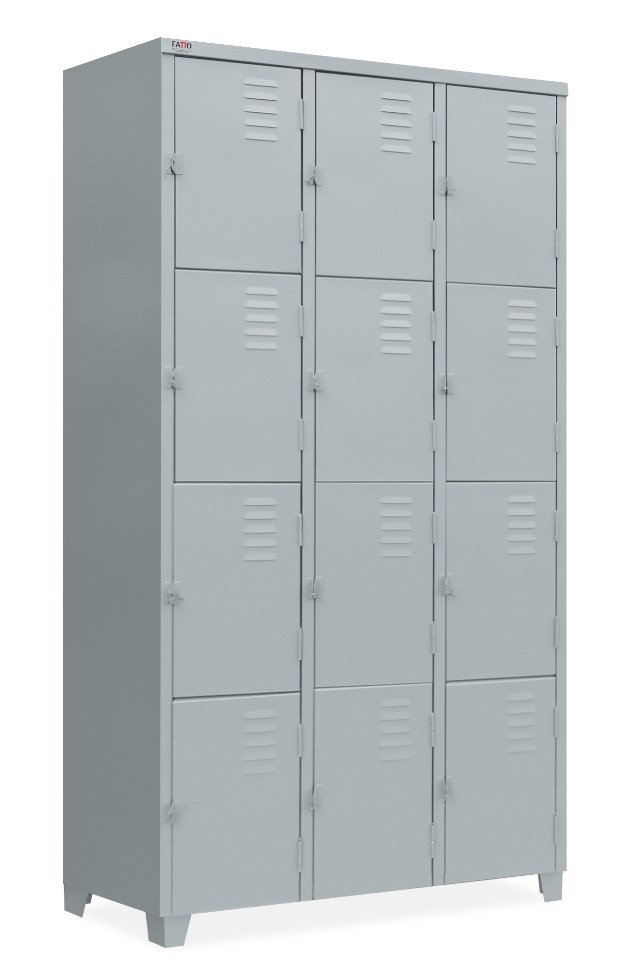 Roupeiro de Aço 12 Portas Pequenas